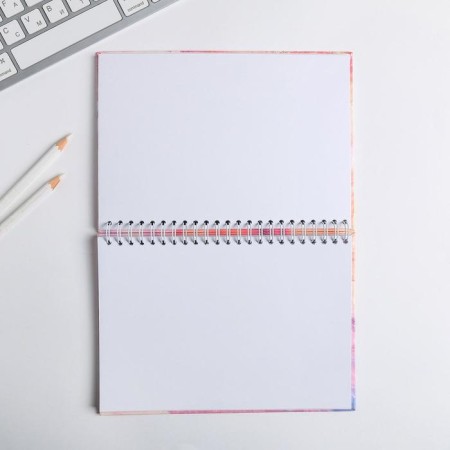 The sketchbook in a solid cover on the crest “Dreams Come Related” A5, 80 l, 100 g/m-3