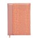 Leduced Diary A5, 160 sheets, Devente.irene, solid combined cover of artificial leather, cream block 70 g/m2, pink