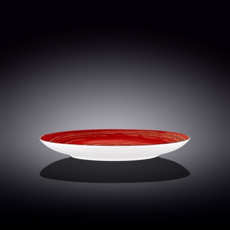 Round -round Wilmax England Spiral, D = 28 cm, red color-1