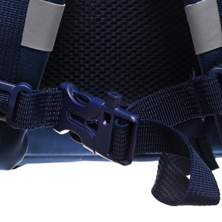 School backpack, 40 x 27 x 20 cm, Grizzly, ergonomic back, laptop department, blue-8