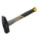 Denzel 10484 locksmith hammer, TPR coating, Fiberglass handle, 400g