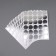 Tablet for eyelash extensions, set - 10 sheets, silver color