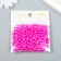 Beads for creativity plastic "Pink fuchsia" set 20 g d = 0.6 cm