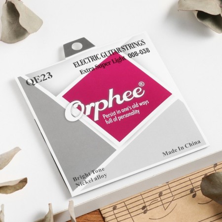 Strings for the Elekhitars Orphee QE23, 008-038