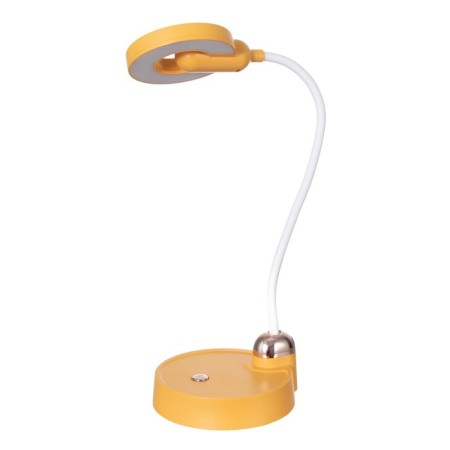 Bloom table lamp LED 3W AKB USB yellow 11.5x13x45 cm Risalux-10