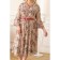 Female dress, size 52, beige color