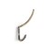 Furniture tundra hook TKT003 Light, three -rod, bronze
