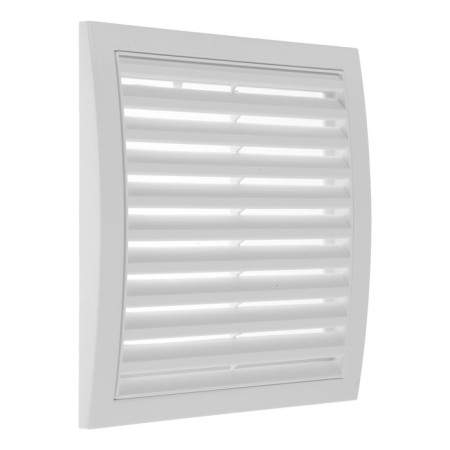 Ventilation grate "Vento" 1717uvr, 170x170 mm, reinforced, detachable, white-1
