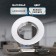 Lamp Built -in era KL107, IP20, 12W, 85x25 mm, white/silver color