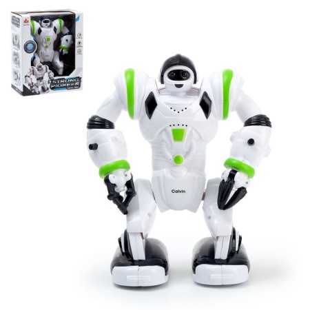 Kelvin robot, walks, light and sound effects, works from batteries