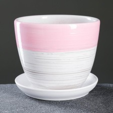 Flower watercolor pot pink 1 liter