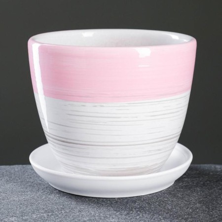 Flower watercolor pot pink 1 liter