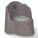 Pot children's Amarobaby Ergonomic, with a lid, color gray color