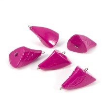Cargo of a bullet exentric painted pissy Yaman 5 pcs., 60 g, purple