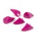 Cargo of a bullet exentric painted pissy Yaman 5 pcs., 60 g, purple