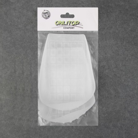 Shoes for shoes, silicone, 12 × 7.5 cm, steam, white color-4