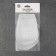 Shoes for shoes, silicone, 12 × 7.5 cm, steam, white color