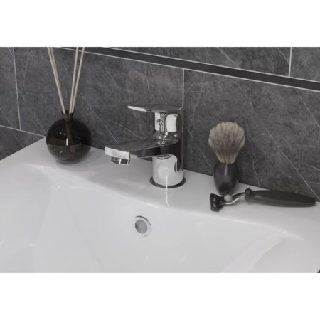 Santek Kant sink mixer, chrome-1