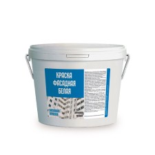 Paint for facades VD, white color, 14 kg