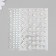 Stick plastic rhinestones "flowers, rhombics, circles" 8.5x9.5 cm