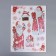 Sticker Plastic Interior "Grandfather Frost" 55x35 cm