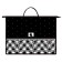 Folder for drawings and drawings A3, 460 x 345 x 50 mm, with plastic handles, lightning from above, Hatber "Rabbit Pixel"