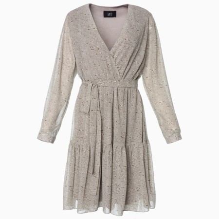 Women's dress MIST PLUS-SIZE, R.50, Green-3