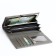 Women's wallet on magnet, gray color