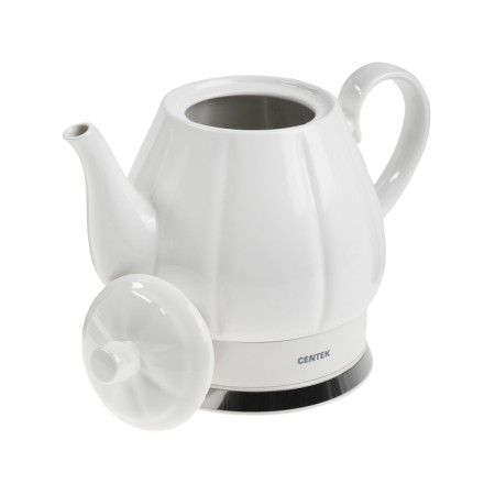 Electric kettle Centek CT-0062, ceramics, 2 l, 2000 watts, white-5