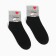 Women's socks, black color/cat, size 38-40