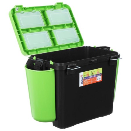 Winter Helios Fishbox 19 L box, single -section, green color-4