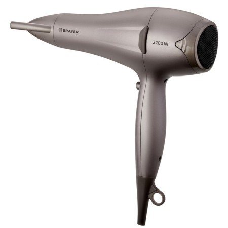 Feng Brayer 3006br, 2200 watts, 2 soreness, 3 temperature conditions, concentrator, gray-1