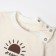 Set: T -shirt with DL. sleeve and pants crumb I am Dreamer, height 62-68 cm, beige