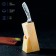 Field knife stand, 11 × 6 × 20 cm, tree
