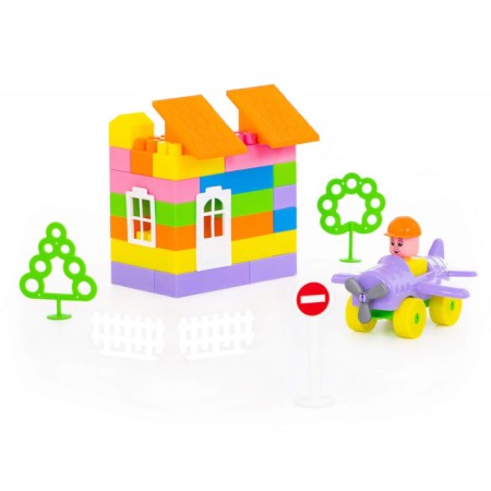 Designer "Builder", 76 parts-2