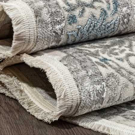 Oval Kardolen Marmaris carpet, size 192x290 cm, color Cream/Gry-3