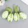 Decor Easter suspension "Egg with floral twigs" set 4 pcs mix 7x5 cm