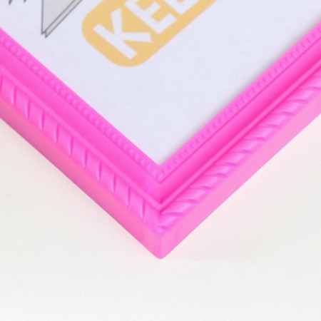 Photo frame plastic L-1 21x30 cm Magenta (plastic screen)-1