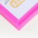 Photo frame plastic L-1 21x30 cm Magenta (plastic screen)