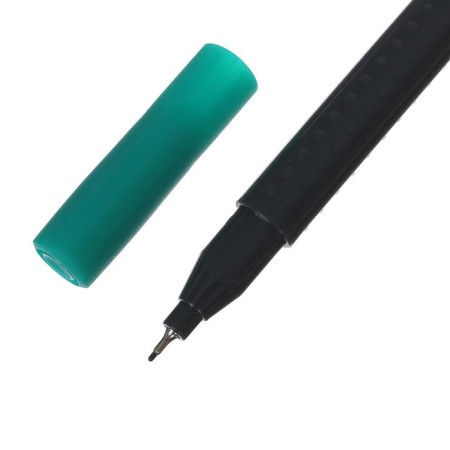 Capillary Handle Faber-Castell Grip, Liner 0.4 mm, emerald greens-4
