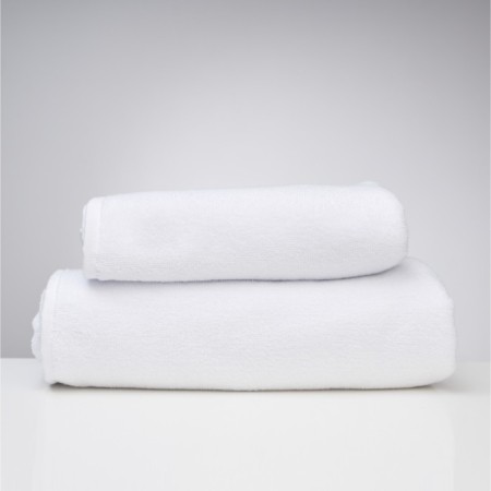Terry towel Pasionaria "Sinus", 470 gr, size 50x100 cm, color bleached