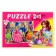 Puzzles 2 in 1 "Princesses No. 4", 104 elements in each puzzle