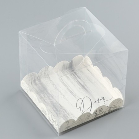 Confectionery box, chest, packaging, “keys to the heart”, 11 x 11 x 11 cm-1