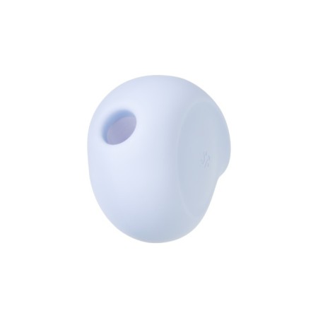 Vacuum-wave contactless stimulator of the Satiffyer Sugar Rush clitoris, silicone, blue color-17
