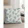 Decorative pillow Marshmallow, size 40x40 cm, blue color