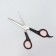 Filive scissors with emphasis, blade - 6.5 cm, color mix
