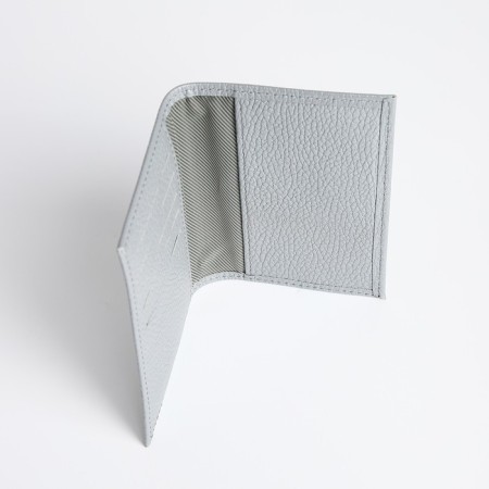 TEXTURA passport cover, gray color-3