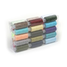 A set of household threads IDEAL 40/2, length 183 m, assorted color, 30 pcs to the UP