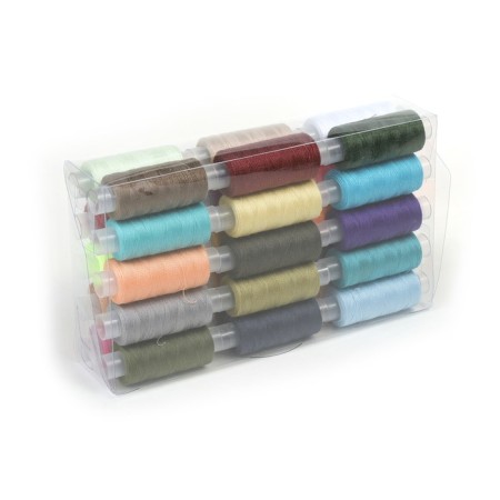 A set of household threads IDEAL 40/2, length 183 m, assorted color, 30 pcs to the UP