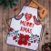 Apron Dolyana "Merry XMAS" 55x72cm, 100%PE